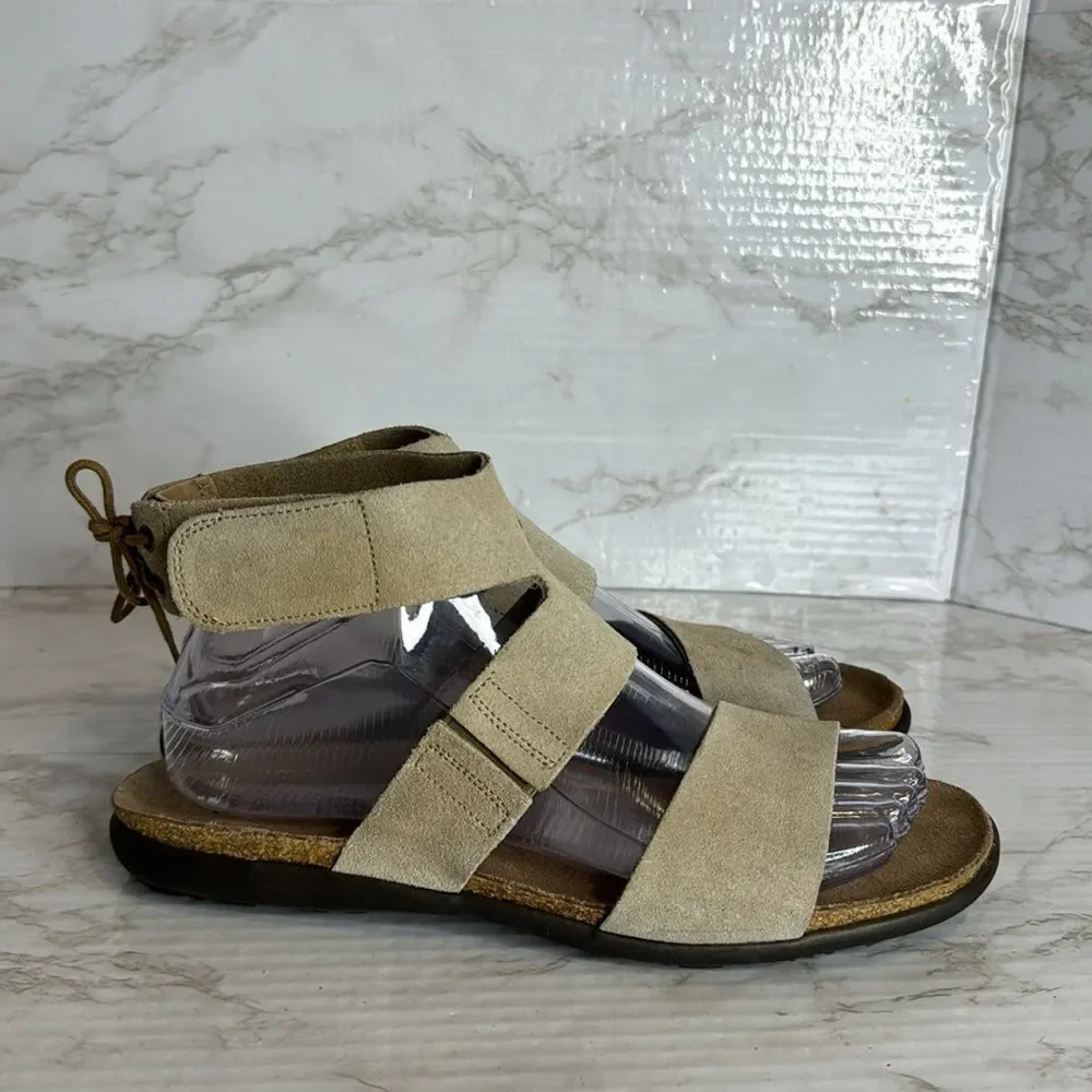 Naot ladies Leather Tie Back gladiator Sandals in Larissa size 8 - Picture 4 of 8